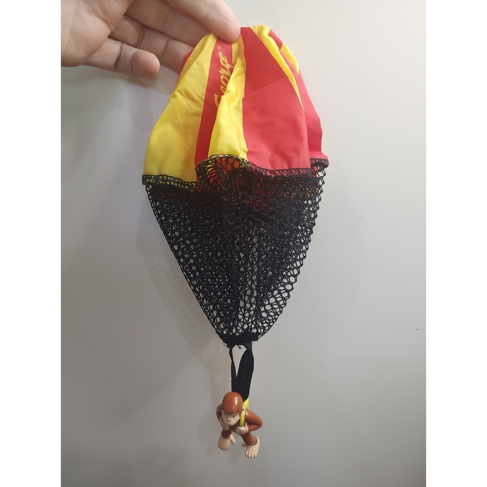 Curious George Parachute Toy Wendy's Kids Meal Toy A5